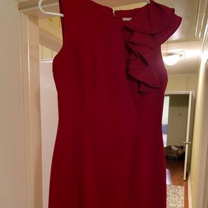 Calvin Klein Red dress Size 2
